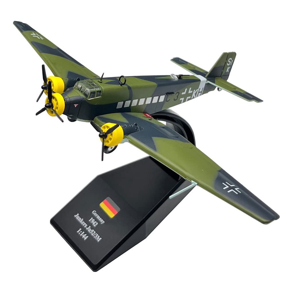航空機・ヘリコプター HOBBYMODELLBAU F. SCHMIDT JUNKERS JU52 Amazon.com: 1/144 Scale German Luftwaffe Junkers JU-52 Transport